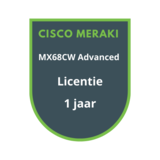 Cisco Meraki MX68CW Advanced Security Licentie 1 jaar Cisco Meraki MX68CW Advanced Security Licentie 1 jaar