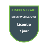 Cisco Meraki MX68CW Advanced Security Licentie 7 jaar Cisco Meraki MX68CW Advanced Security Licentie 7 jaar