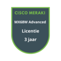 Cisco Meraki MX68W Advanced Security Licentie 3 jaar