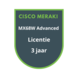 Cisco Meraki MX68W Advanced Security Licentie 3 jaar