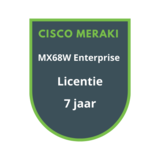 Cisco Meraki MX68W Enterprise Licentie 7 jaar Cisco Meraki MX68W Enterprise Licentie 7 jaar