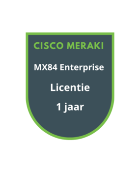 Cisco Meraki MX84 Enterprise Licentie 1 jaar