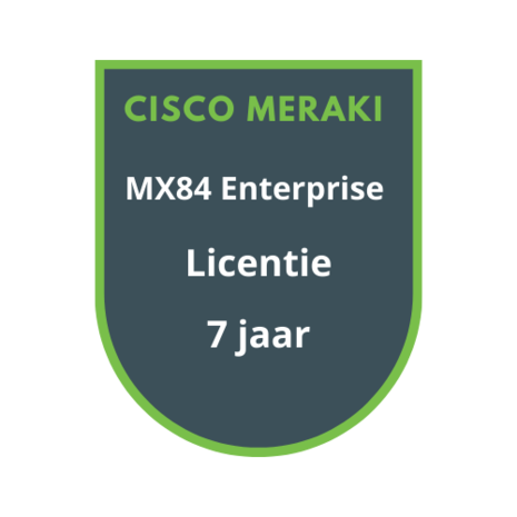 Cisco Meraki MX84 Enterprise Licentie 7 jaar