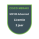 Cisco Meraki MX100 Advanced Security Licentie 3 jaar