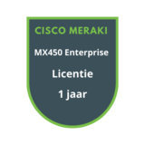 Cisco Meraki MX450 Enterprise Licentie 1 jaar Cisco Meraki MX450 Enterprise Licentie 1 jaar