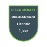 Cisco Meraki MX450 Advanced Security Licentie 1 jaar Cisco Meraki MX450 Advanced Security Licentie 1 jaar