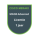 Cisco Meraki MX450 Advanced Security Licentie 1 jaar