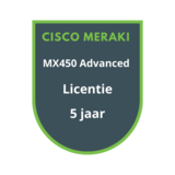 Cisco Meraki MX450 Advanced Security Licentie 5 jaar Cisco Meraki MX450 Advanced Security Licentie 5 jaar