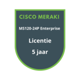 Cisco Meraki MS120-24P Enterprise Licentie 5 jaar Cisco Meraki MS120-24P Enterprise Licentie 5 jaar
