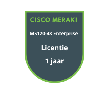 Cisco Meraki Cisco Meraki MS120-48 Enterprise Licentie 1 jaar
