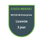 Cisco Meraki Cisco Meraki MS120-48 Enterprise Licentie 3 jaar