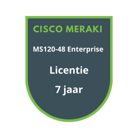 Cisco Meraki MS120-48 Enterprise Licentie 7 jaar
