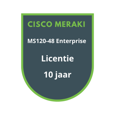 Cisco Meraki MS120-48 Enterprise Licentie 10 jaar