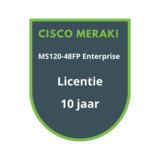 Cisco Meraki MS120-48FP Enterprise Licentie 10 jaar Cisco Meraki MS120-48FP Enterprise Licentie 10 jaar