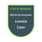Cisco Meraki MS125-24 Enterprise Licentie 3 jaar Cisco Meraki MS125-24 Enterprise Licentie 3 jaar
