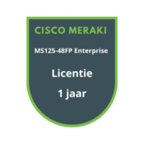 Cisco Meraki MS125-48FP Enterprise Licentie 1 jaar Cisco Meraki MS125-48FP Enterprise Licentie 1 jaar