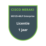 Cisco Meraki MS125-48LP Enterprise Licentie 1 jaar Cisco Meraki MS125-48LP Enterprise Licentie 1 jaar