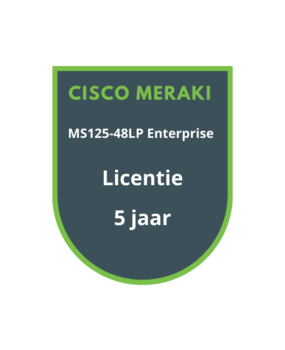 Cisco Meraki MS125-48LP Enterprise Licentie 5 jaar Cisco Meraki MS125-48LP Enterprise Licentie 5 jaar