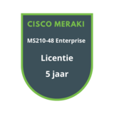 Cisco Meraki MS210-48 Enterprise Licentie 5 jaar Cisco Meraki MS210-48 Enterprise Licentie 5 jaar