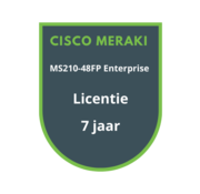 Cisco Meraki Cisco Meraki MS210-48FP Enterprise Licentie 7 jaar