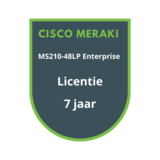Cisco Meraki MS210-48LP Enterprise Licentie 7 jaar Cisco Meraki MS210-48LP Enterprise Licentie 7 jaar