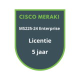 Cisco Meraki MS225-24 Enterprise Licentie 5 jaar Cisco Meraki MS225-24 Enterprise Licentie 5 jaar