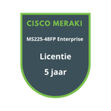 Cisco Meraki MS225-48FP Enterprise Licentie 5 jaar Cisco Meraki MS225-48FP Enterprise Licentie 5 jaar