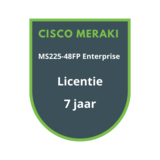 Cisco Meraki MS225-48FP Enterprise Licentie 7 jaar Cisco Meraki MS225-48FP Enterprise Licentie 7 jaar