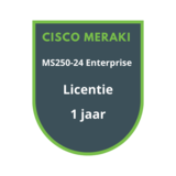 Cisco Meraki MS250-24 Enterprise Licentie 1 jaar Cisco Meraki MS250-24 Enterprise Licentie 1 jaar