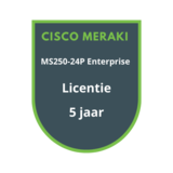 Cisco Meraki MS250-24P Enterprise Licentie 5 jaar Cisco Meraki MS250-24P Enterprise Licentie 5 jaar