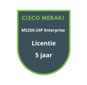 Cisco Meraki Cisco Meraki MS250-24P Enterprise Licentie 5 jaar