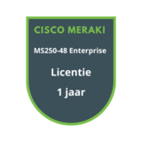 Cisco Meraki MS250-48 Enterprise Licentie 1 jaar Cisco Meraki MS250-48 Enterprise Licentie 1 jaar