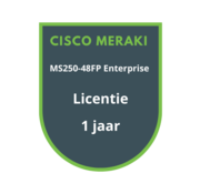 Cisco Meraki Cisco Meraki MS250-48FP Enterprise Licentie 1 jaar