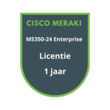 Cisco Meraki MS350-24 Enterprise Licentie 1 jaar Cisco Meraki MS350-24 Enterprise Licentie 1 jaar