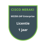 Cisco Meraki MS350-24P Enterprise Licentie 1 jaar Cisco Meraki MS350-24P Enterprise Licentie 1 jaar