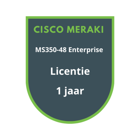 Cisco Meraki MS350-48 Enterprise Licentie 1 jaar