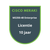 Cisco Meraki MS350-48 Enterprise Licentie 10 jaar Cisco Meraki MS350-48 Enterprise Licentie 10 jaar