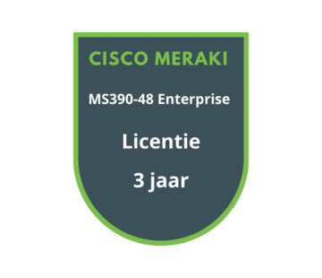 Cisco Meraki Cisco Meraki MS390-48 Enterprise Licentie 3 jaar