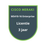 Cisco Meraki MS410-16 Enterprise Licentie 3 jaar Cisco Meraki MS410-16 Enterprise Licentie 3 jaar