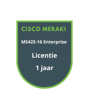Cisco Meraki MS425-16 Enterprise Licentie 1 jaar Cisco Meraki MS425-16 Enterprise Licentie 1 jaar