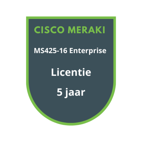 Cisco Meraki MS425-16 Enterprise Licentie 5 jaar