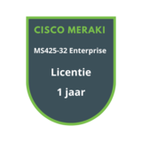 Cisco Meraki MS425-32 Enterprise Licentie 1 jaar Cisco Meraki MS425-32 Enterprise Licentie 1 jaar
