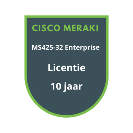 Cisco Meraki MS425-32 Enterprise Licentie 10 jaar
