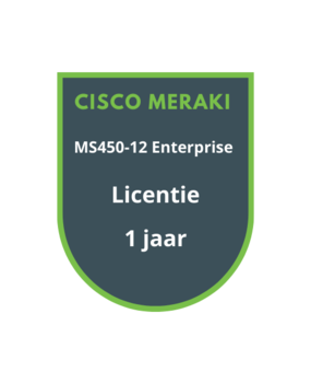 Cisco Meraki MS450-12 Enterprise Licentie 1 jaar Cisco Meraki MS450-12 Enterprise Licentie 1 jaar