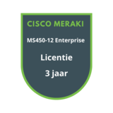 Cisco Meraki MS450-12 Enterprise Licentie 3 jaar Cisco Meraki MS450-12 Enterprise Licentie 3 jaar