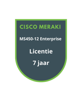 Cisco Meraki MS450-12 Enterprise Licentie 7 jaar Cisco Meraki MS450-12 Enterprise Licentie 7 jaar