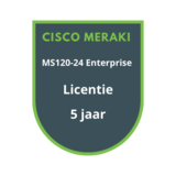 Cisco Meraki MS120-24 Enterprise Licentie 5 jaar