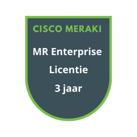 Cisco Meraki MR Enterprise Licentie 3 jaar