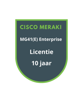 Cisco Meraki MG41(E) Enterprise Licentie 10 Jaar Cisco Meraki MG41(E) Enterprise Licentie 10 Jaar