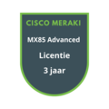 Cisco Meraki MX85 Advanced Licentie 3 jaar